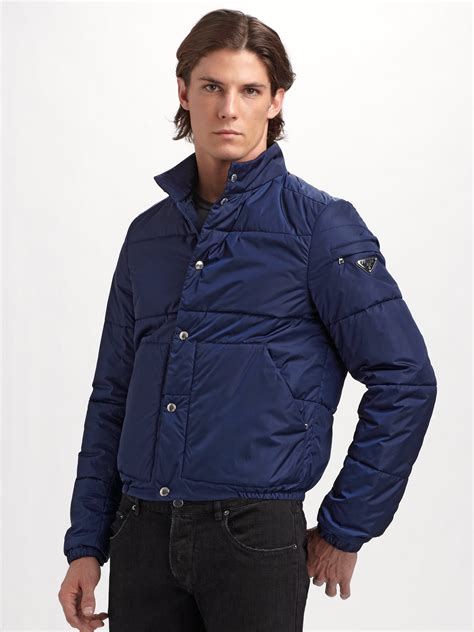 prada blaue jacke|Prada jacket.